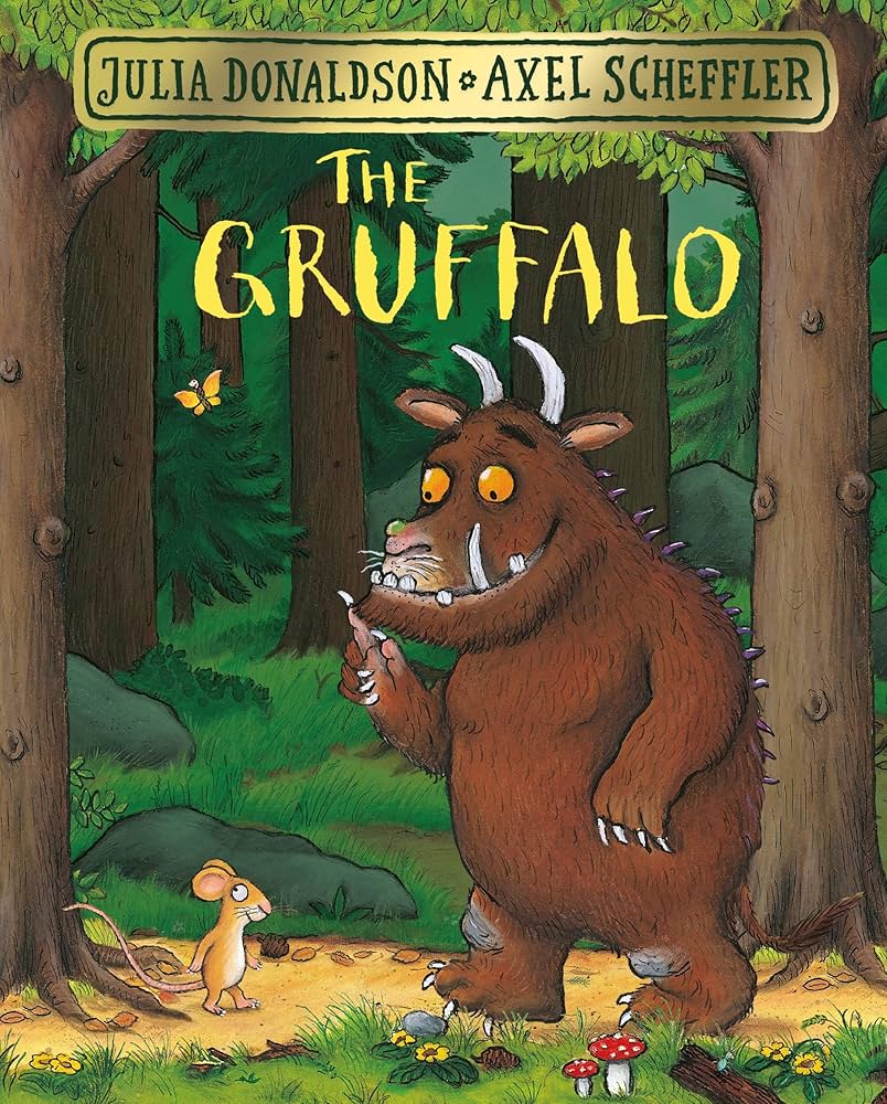 The Gruffalo Hardback Book by Julia Donaldson-Christmas,Christmas 2025,Early Reading Books,Early Years Books & Posters,Gruffalo,Primary Books & Posters,Stocking Stuffers-Learning SPACE