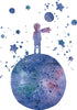The Little Prince on the World Fairy Tale Wall Decal, 30x50 cm Learning SPACE