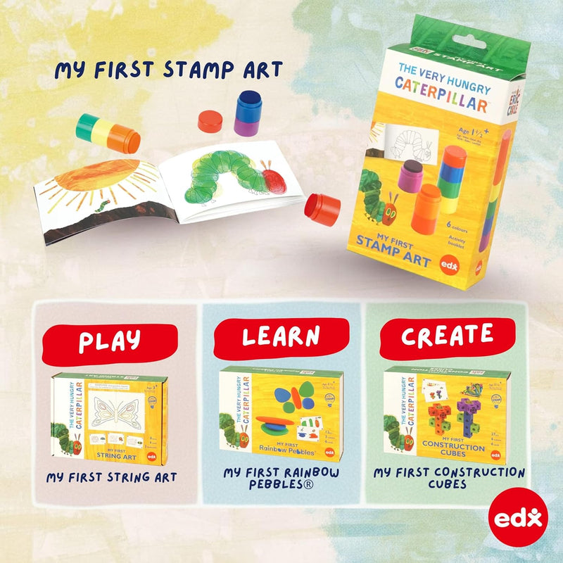 The Very Hungry Caterpillar My First Stamp Art, Learning SPACE