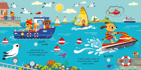 Things That Go Sound Book-Baby Books & Posters,Early Years Books & Posters,Sound,Sound Books,Usborne Books-Learning SPACE