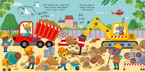 Things That Go Sound Book-Baby Books & Posters,Early Years Books & Posters,Sound,Sound Books,Usborne Books-Learning SPACE