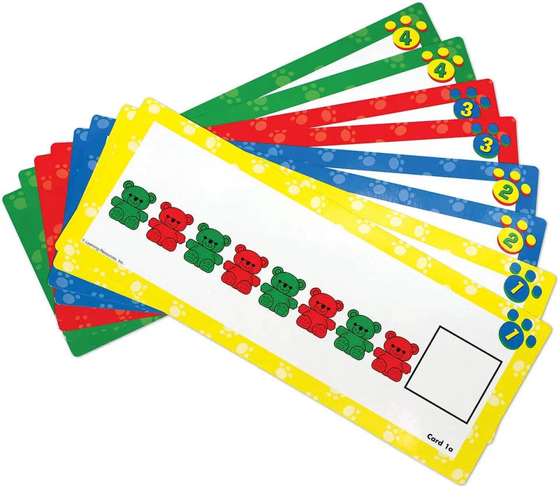 Three Bear Family Pattern Cards, Learning SPACE