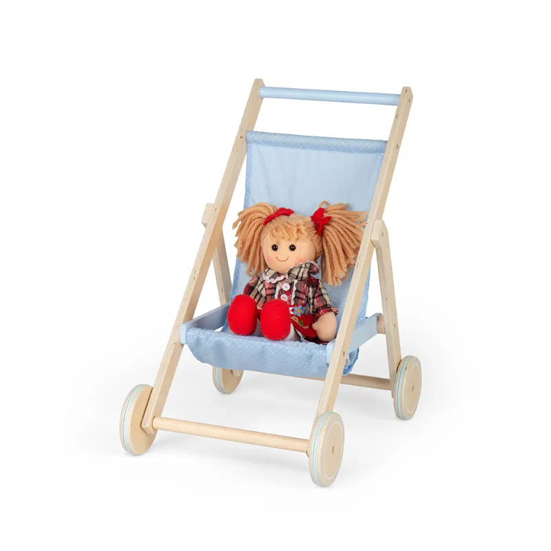 Tidlo Blue Doll's Stroller, Learning SPACE