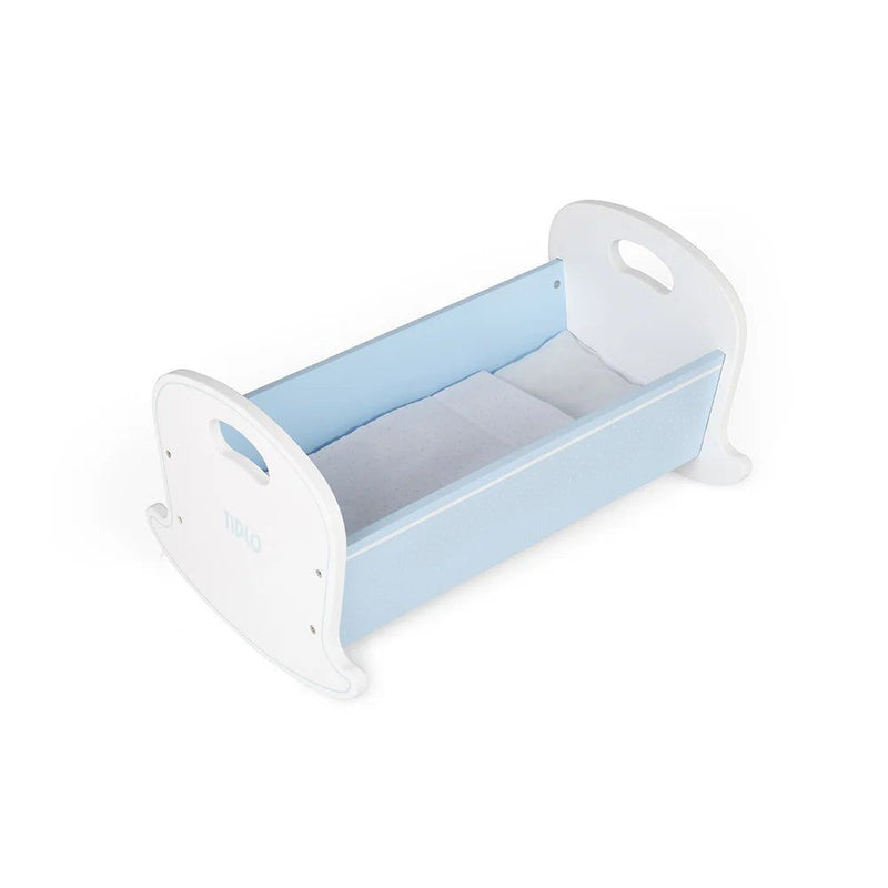 Tidlo Wooden Rocking Doll's Cradle, Learning SPACE