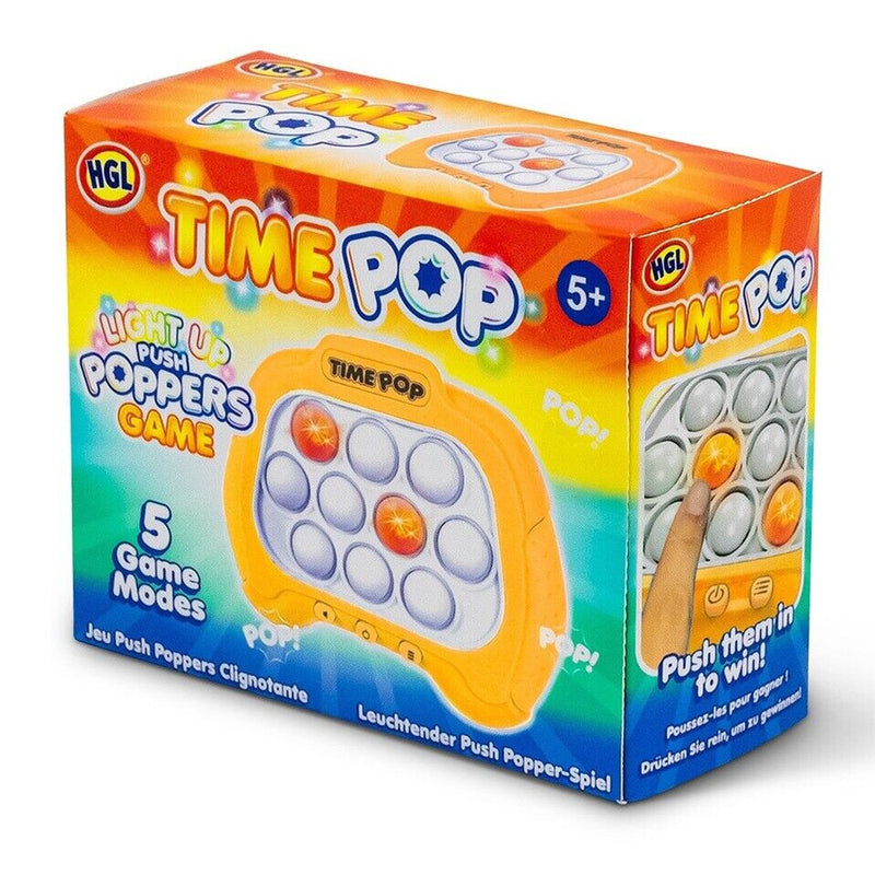 Time Pop Light Up Push Popper Game, Learning SPACE