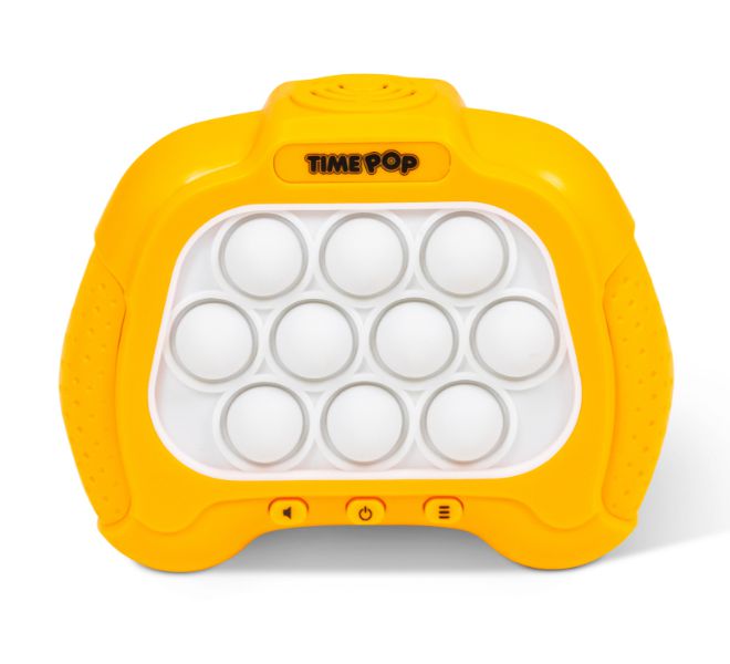 Time Pop Light Up Push Popper Game-Fidget,Fine Motor Skills,Pocket money,Push Popper,Squishing Fidget,Toys for Anxiety-Learning SPACE