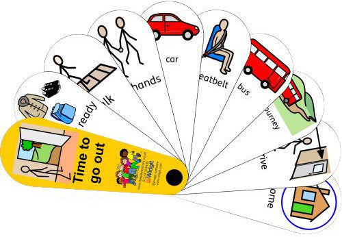 Time To Go Out Fan, Hand Fans Learning SPACE