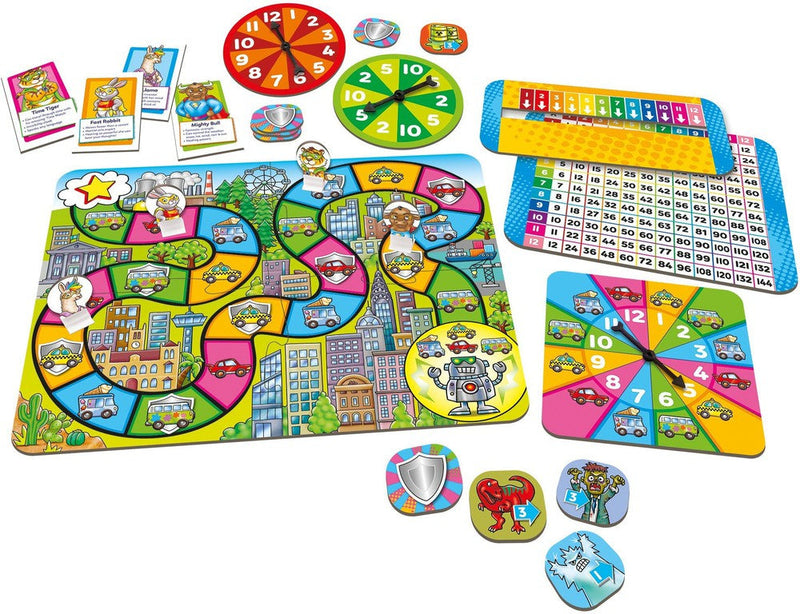 Times Tables Heroes Game, Learning SPACE