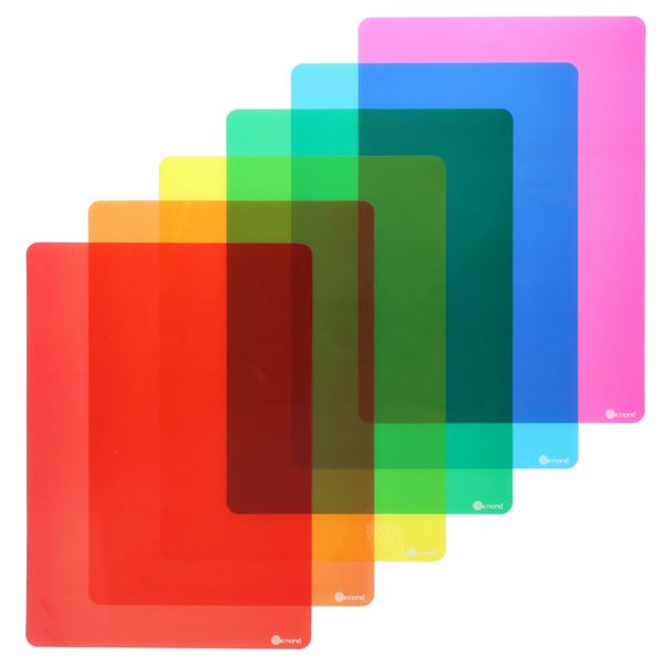 Tinted Overlays - A4 - For help with Dyslexia (Pack of 6), Learning SPACE