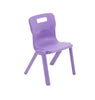 Titan Early Years One Piece Chair Size 1 & 2, Size 2 (Ages 4-6) Purple Learning SPACE