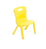 Titan Early Years One Piece Chair Size 1 & 2, Size 1 (Ages 3-4) Yellow Learning SPACE