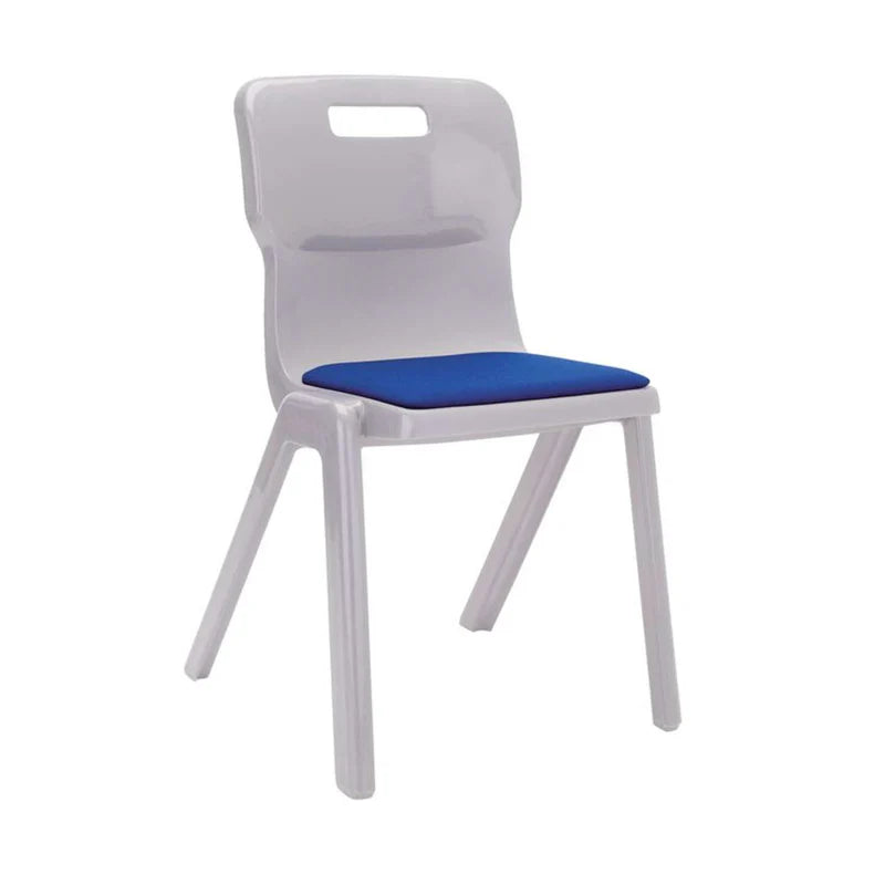Titan Teen One Piece Chair With Seat Pad Size 5 & 6, Learning SPACE