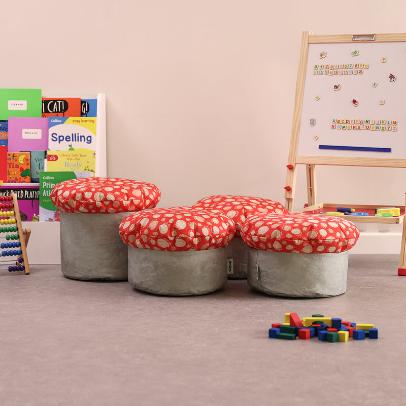 Toadstools Seats (4 Pack), Learning SPACE