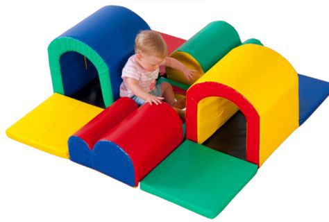 Toddler Tunnels And Bumps Set, Multicolour Learning SPACE