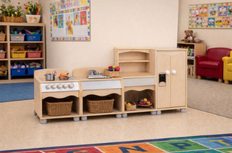 Premium Toddler Kitchen (4 Piece), Learning SPACE