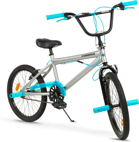 Toimsa BMX Bicycle 20″ Wheels-Bicycles,Dropship,Ride On's. Bikes & Trikes-Silver-RT-546-Learning SPACE