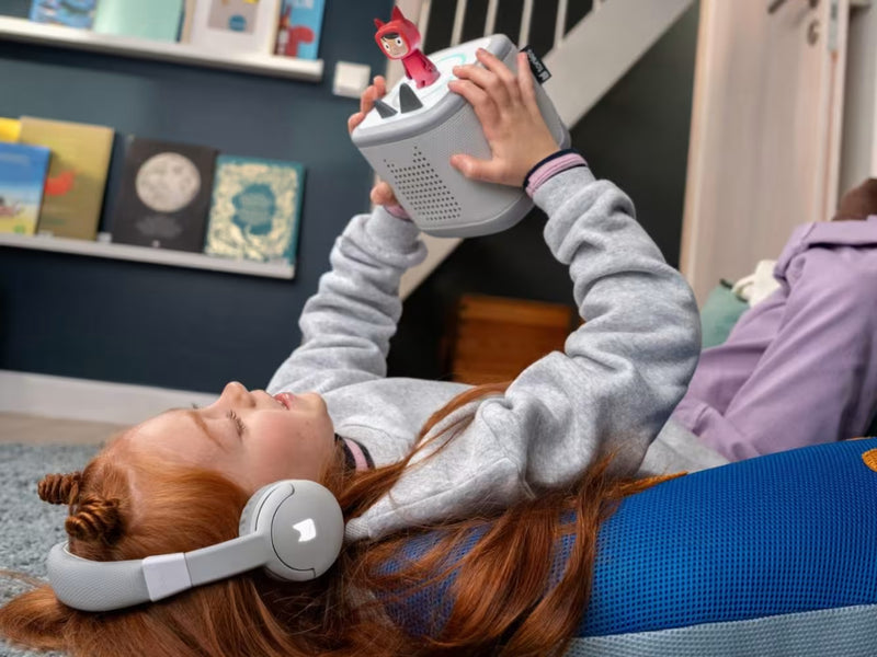 Toniebox 2 Bluetooth Headphones - Moon Grey, Learning SPACE