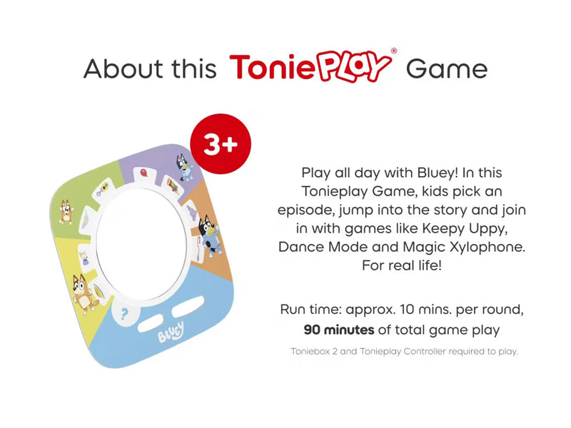 Tonieplay A Playful Day with Bluey