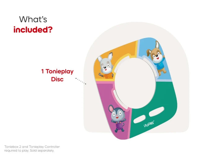 Tonieplay Lalalinos: Your Day in Bumbaloo, Learning SPACE