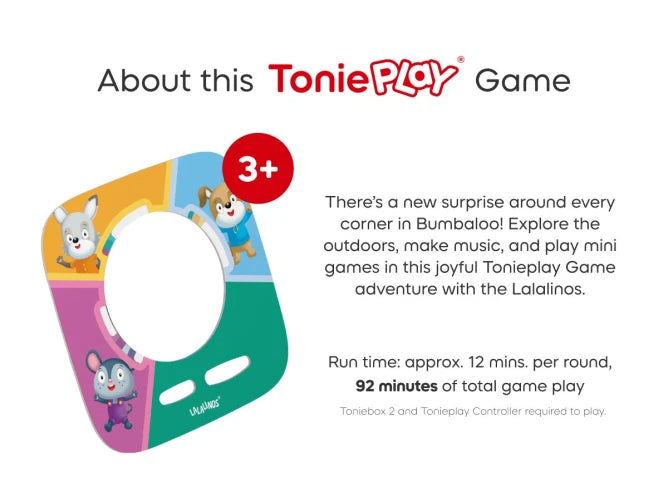 Tonieplay Lalalinos: Your Day in Bumbaloo, Learning SPACE