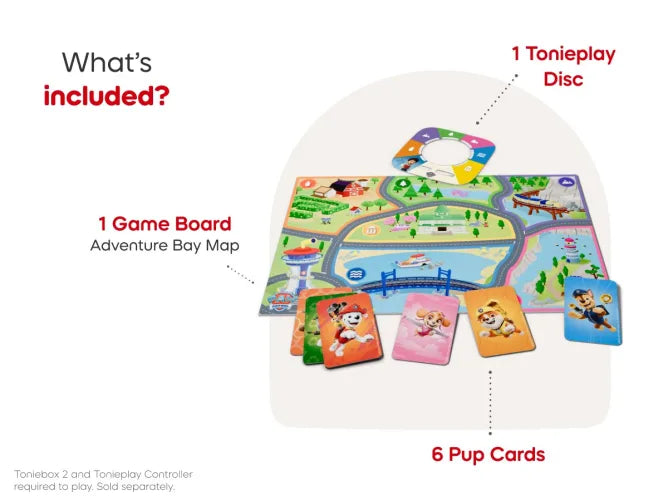Tonieplay PAW Patrol: Adventure Bay Rescue Heroes, Learning SPACE