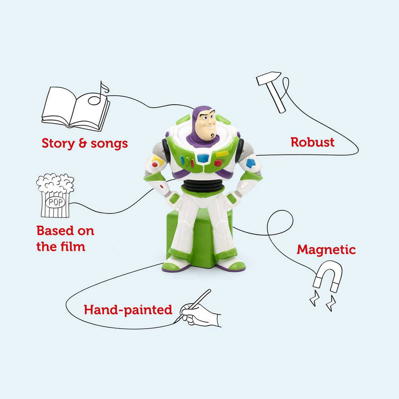 Tonies - Buzz Lightyear Toy Story 2 Audio Character for Toniebox, Sound Toys Learning SPACE
