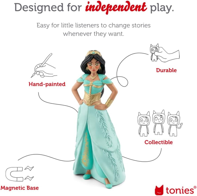 Tonies - Disney Jasmine [UK] Audio Character, Learning SPACE