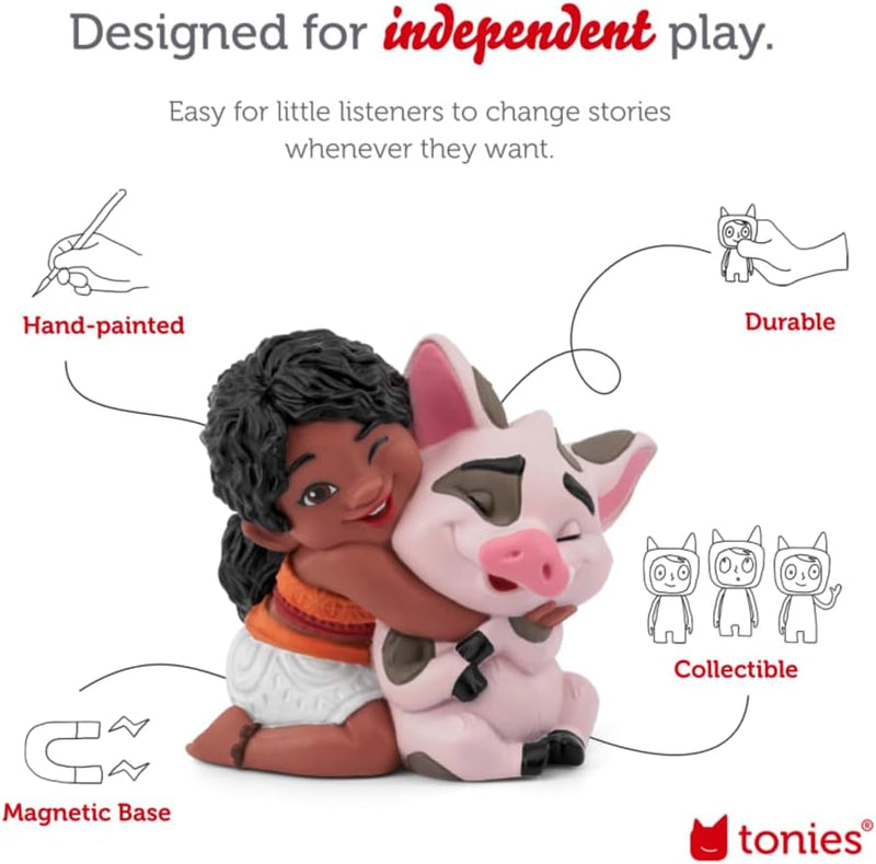 Tonies - Disney Moana 2 - Simea Audio Character, Learning SPACE