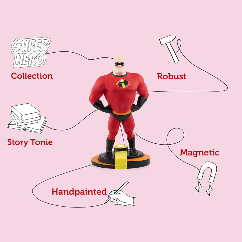 Tonies - Mr Incredible - The Incredibles Audiobooks for Children, Learning SPACE