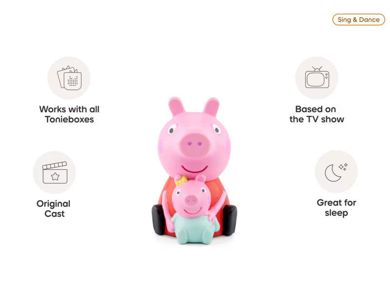 Tonies - Peppa Pig: The New Baby, Learning SPACE