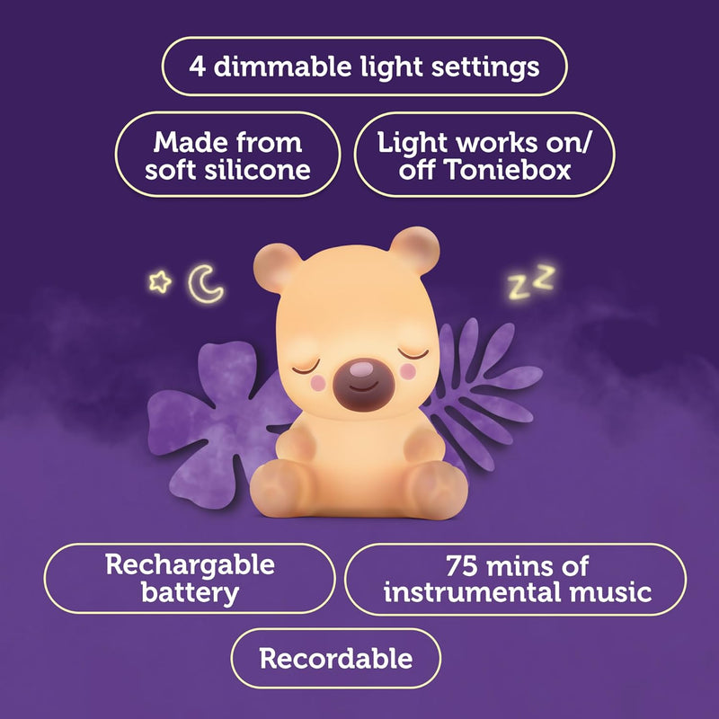 Tonies - Sleepy Friends Bear - Night Light, Learning SPACE