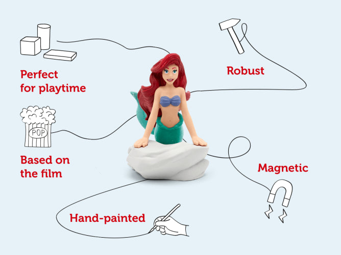 Tonies - The Little Mermaid Audio Character, Learning SPACE