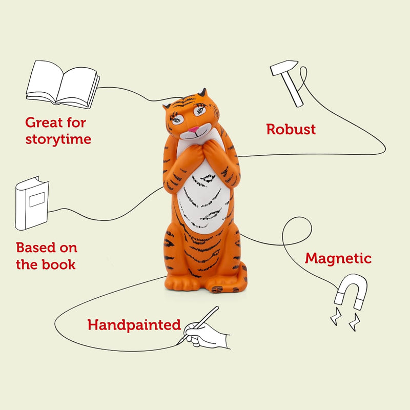Tonies - The Tiger Who Came to Tea Audio Classic Tonie Characte, Learning SPACE