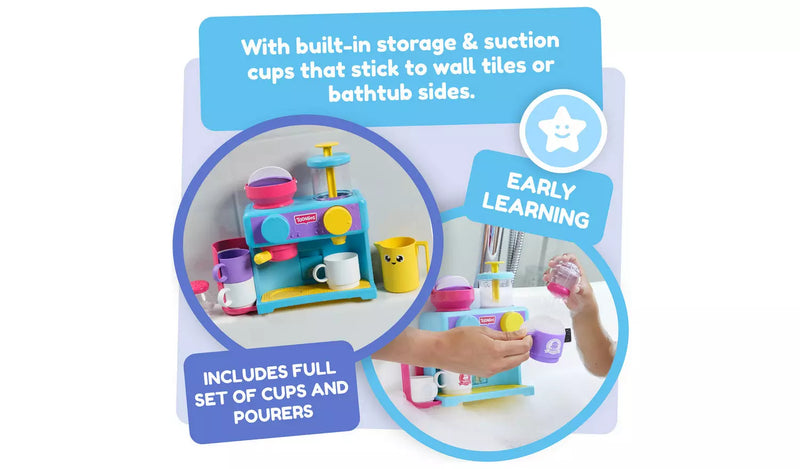 Toomies Role Play Barista Bath Toy, Learning SPACE