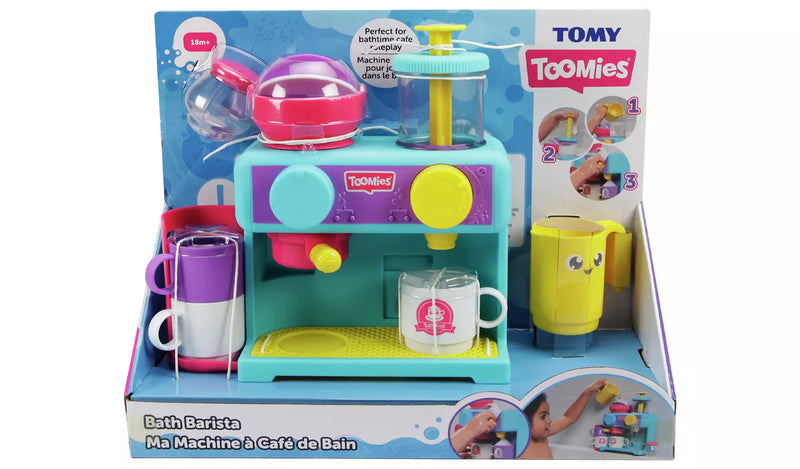 Toomies Role Play Barista Bath Toy, Learning SPACE