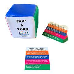 Totika Early Childhood Social Emotional Cards and Totika Cube-Additional Need,Bullying,Calmer Classrooms,Emotions & Self Esteem,Helps With,Life Skills,Mindfulness,PSHE,Social Emotional Learning,Specialised Books,Stock,Table Top & Family Games,Totika-Learning SPACE