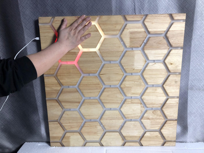 Touch Interactive Honeycomb Panel - Wall Mounted, Learning SPACE