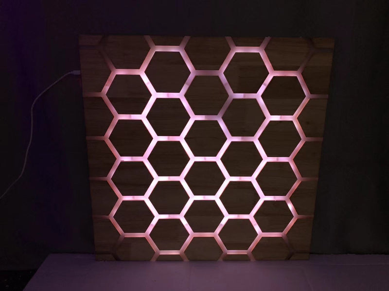Touch Interactive Honeycomb Panel - Wall Mounted, Learning SPACE