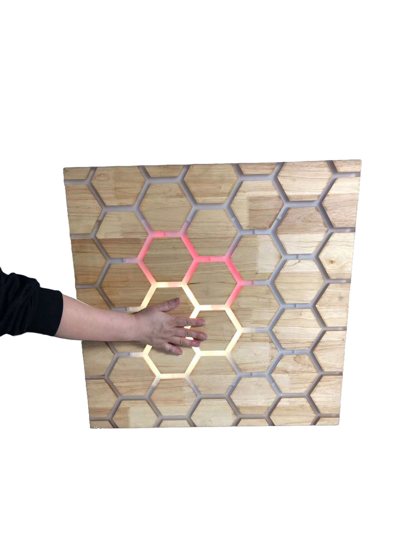 Touch Interactive Honeycomb Panel - Wall Mounted, Learning SPACE