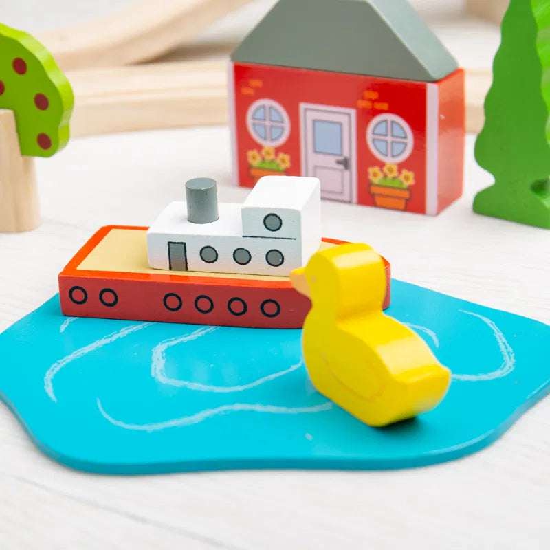 Town and Country Train Set, Learning SPACE