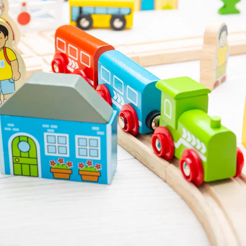 Town and Country Train Set, Learning SPACE