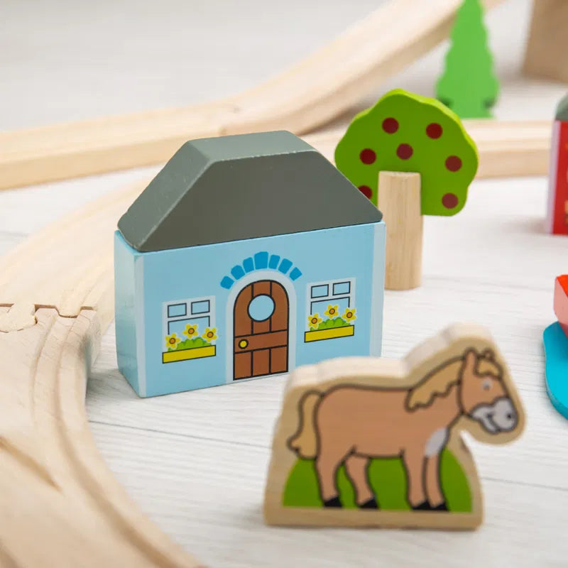 Town and Country Train Set, Learning SPACE