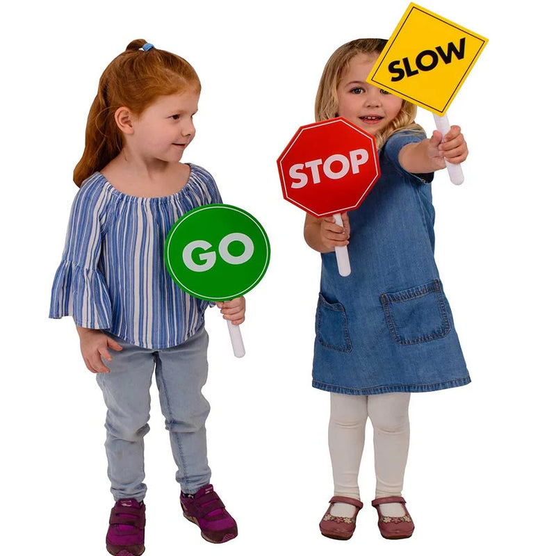 Traffic Control Signs Set of 3, Learning SPACE