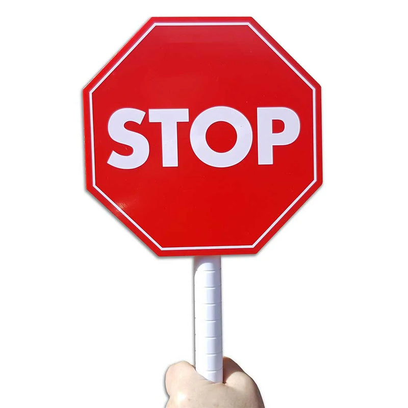 Traffic Control Signs Set of 3, Learning SPACE