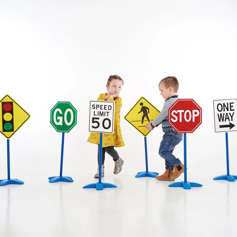 Traffic Signs - Pack Of 6, Learning SPACE