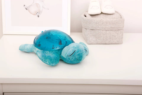 Tranquil Turtle® - Aqua Battery Operated-Night Light, Projector, Sensory Light Up Toys, Sensory Projectors, Sleep Issues-7423-AQ-Learning SPACE