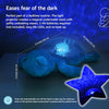 Tranquil Turtle® - Aqua Battery Operated-Night Light, Projector, Sensory Light Up Toys, Sensory Projectors, Sleep Issues-7423-AQ-Learning SPACE