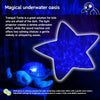 Tranquil Turtle® - Aqua Battery Operated-Night Light, Projector, Sensory Light Up Toys, Sensory Projectors, Sleep Issues-7423-AQ-Learning SPACE