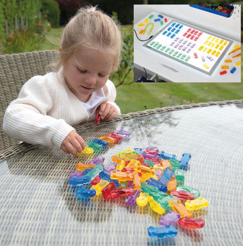 Translucent Colour Cars - Pack Of 72, Learning SPACE