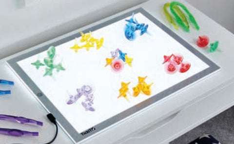 Translucent Colour Spinners – Pack Of 36-Games & Toys,Light Box Accessories,SCOTEXCEL,TickiT,Visual Sensory Toys-Learning SPACE